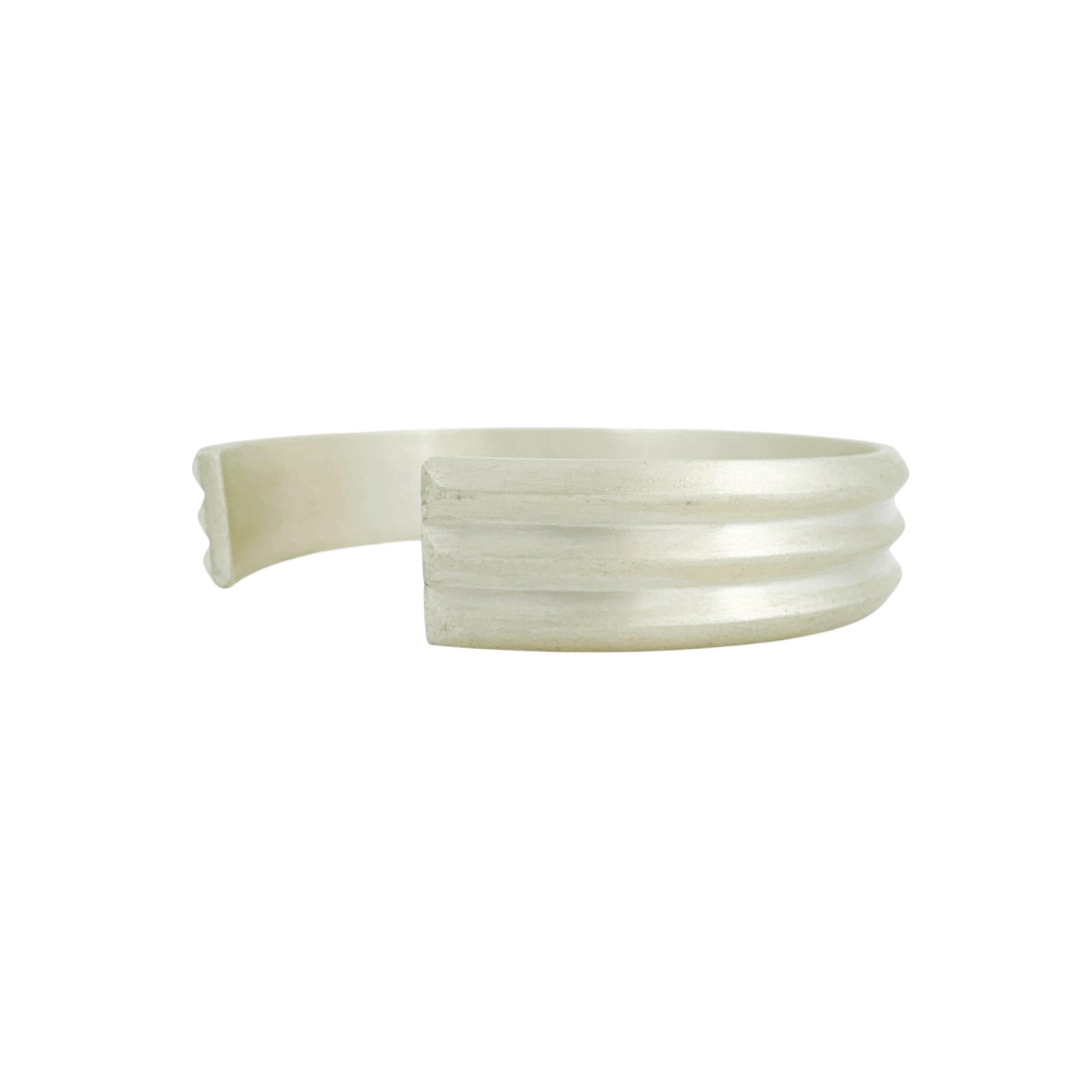 Knife Edge Cuff in Silver - Emma Jane Donald