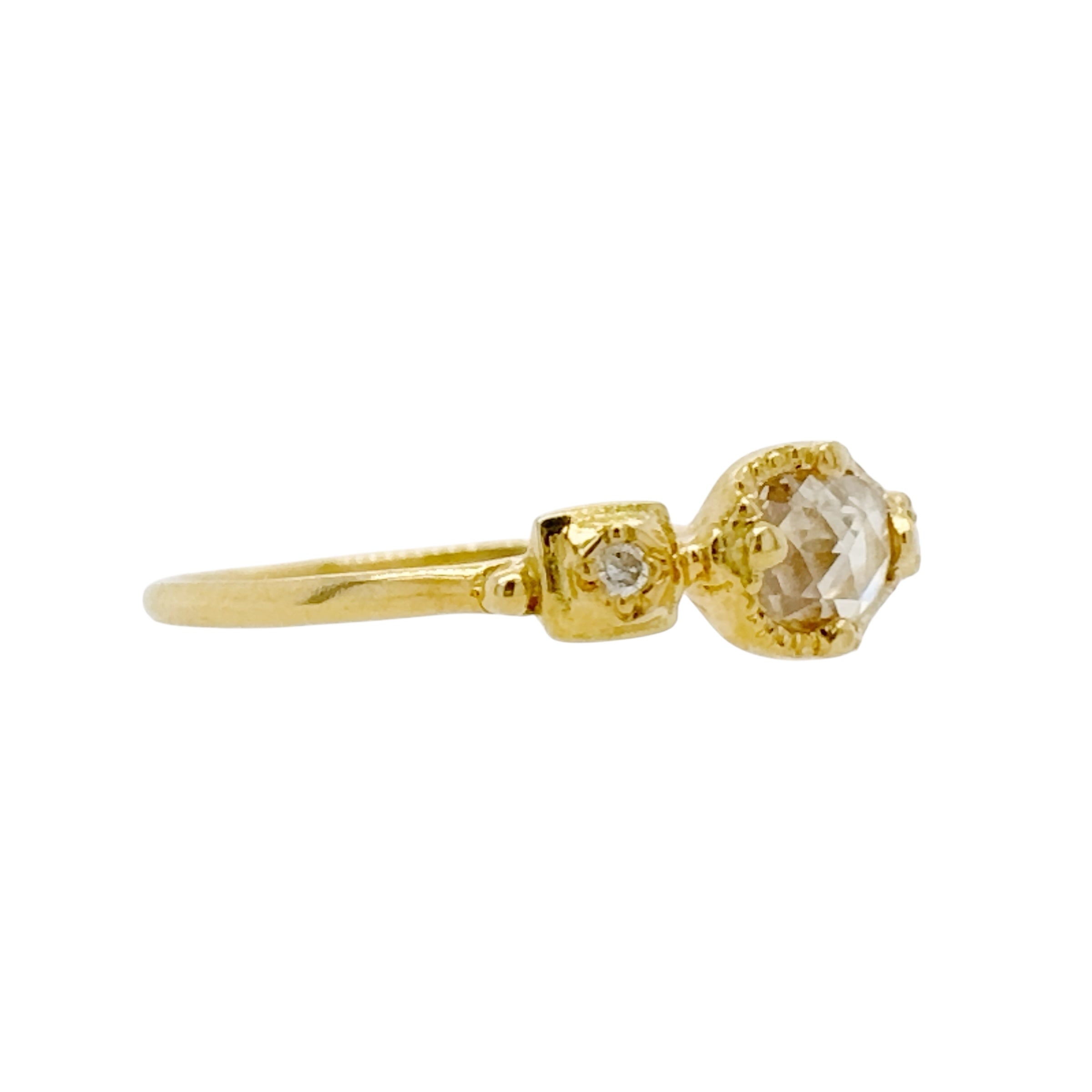 Oval Diamond Ring - Rusty Thought