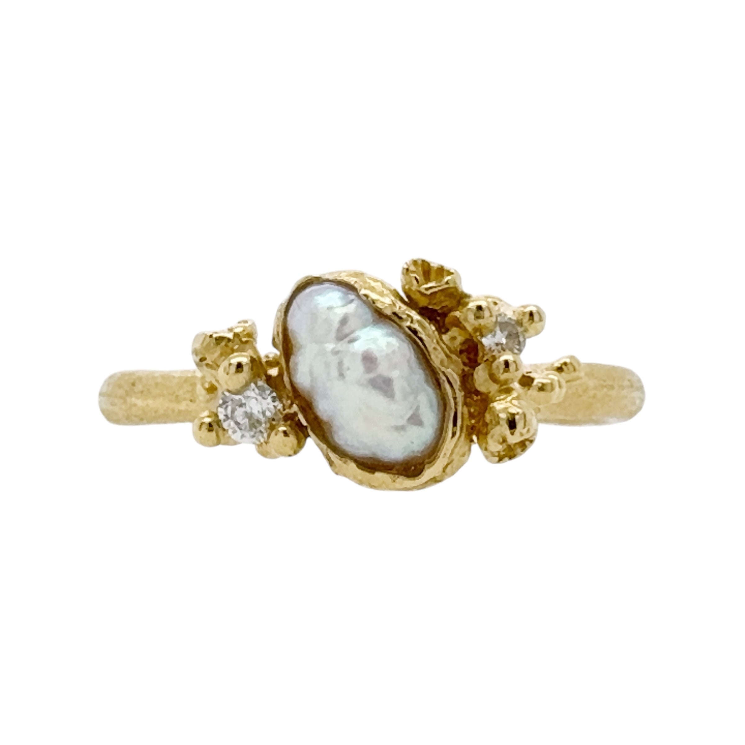 Pearl Encrusted Ring - Ruth Tomlinson