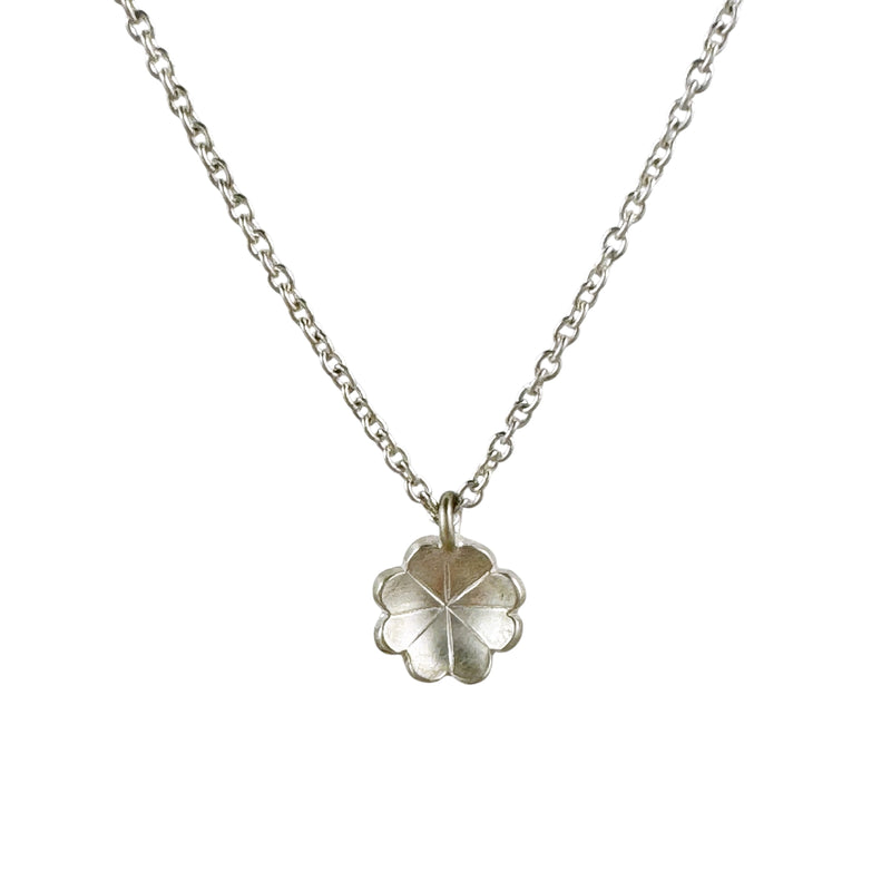 Floral Silver Pendant - Danielle Lo