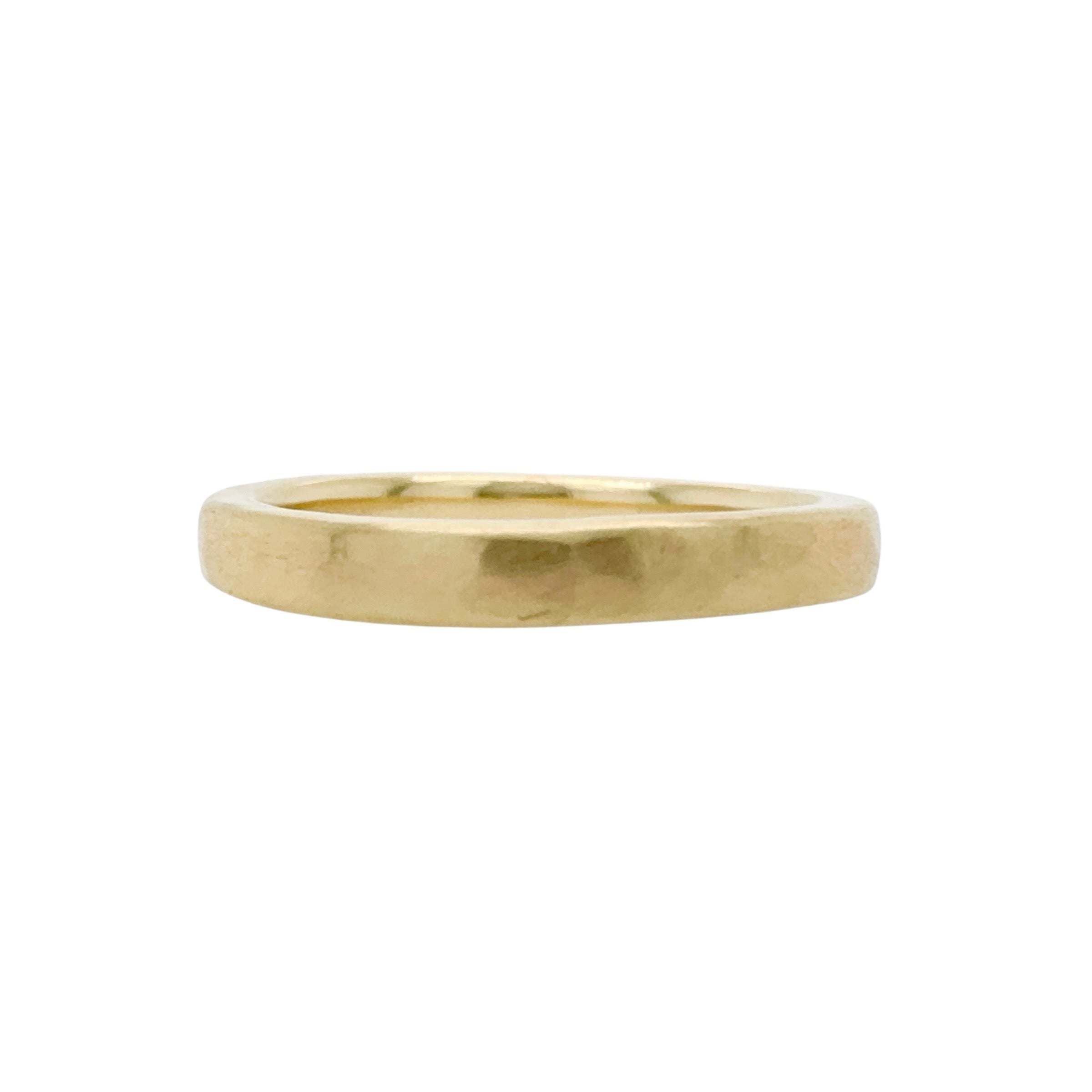 Track Narrow Gold Ring - Leah Abercrombie