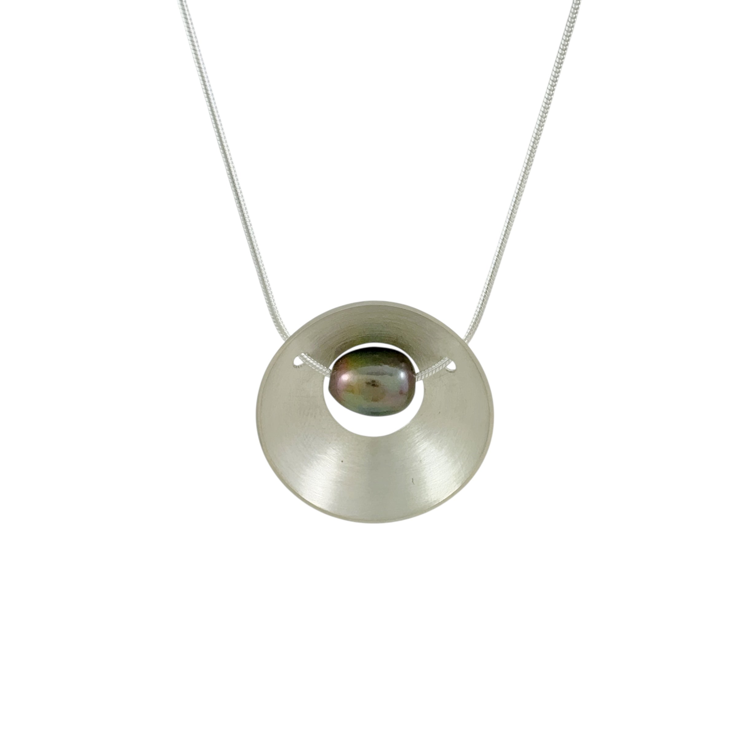 Periwinkle Pearl Necklace -  Katheryn Leopoldseder