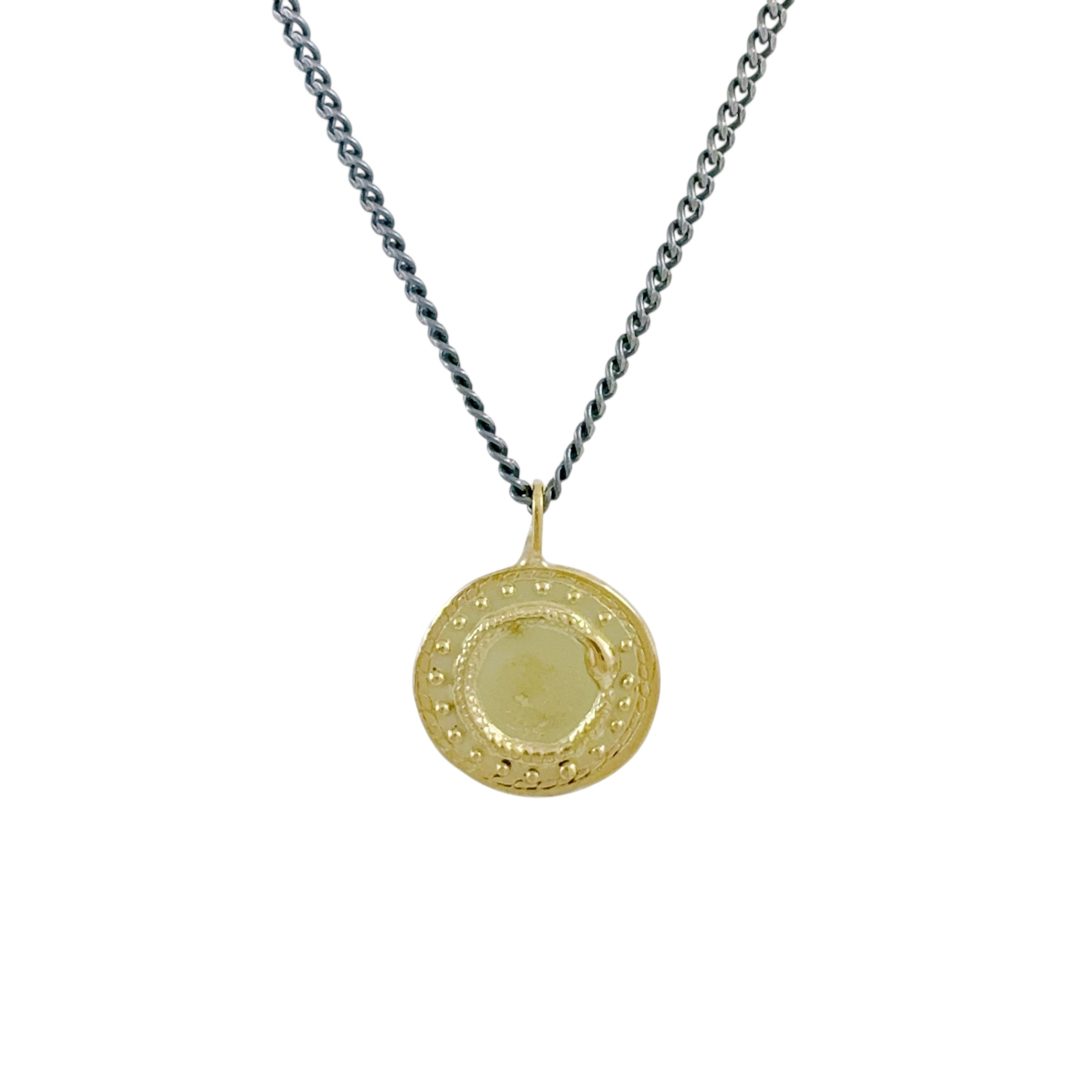 Eternal Coin Necklace - Rusty Thought