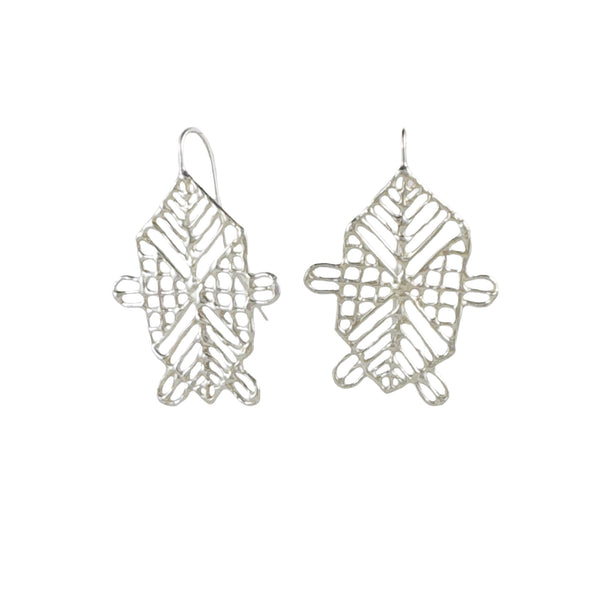 Geo Hexagon Earrings - Anna Vlahos