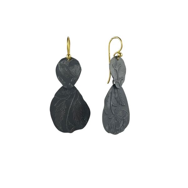 Keepsake Oxidised Medium Earrings - Cynthia Nge