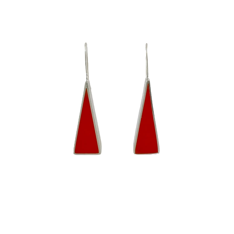 Long Triangle Hooks - Christine Battocchio