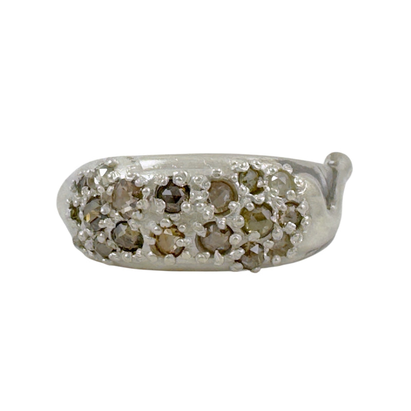 Silver & Diamond Ring - Atelier Narce