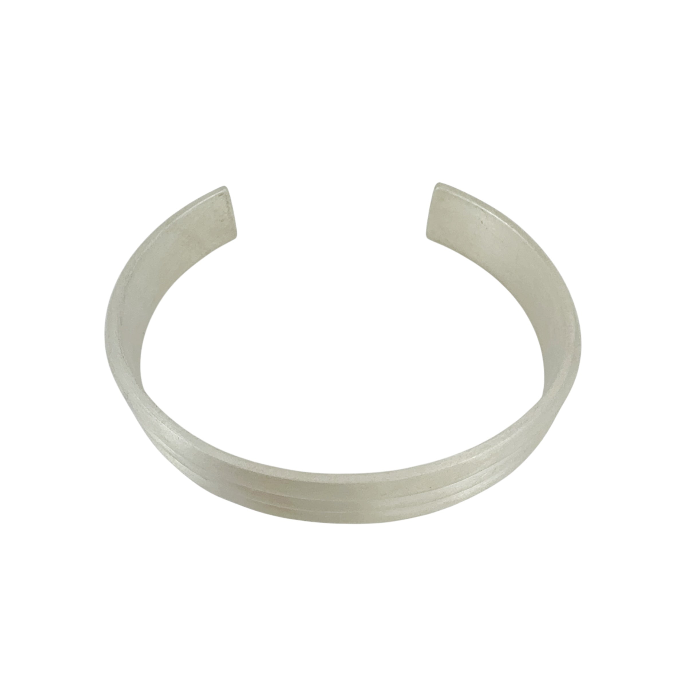 Knife Edge Cuff in Silver - Emma Jane Donald