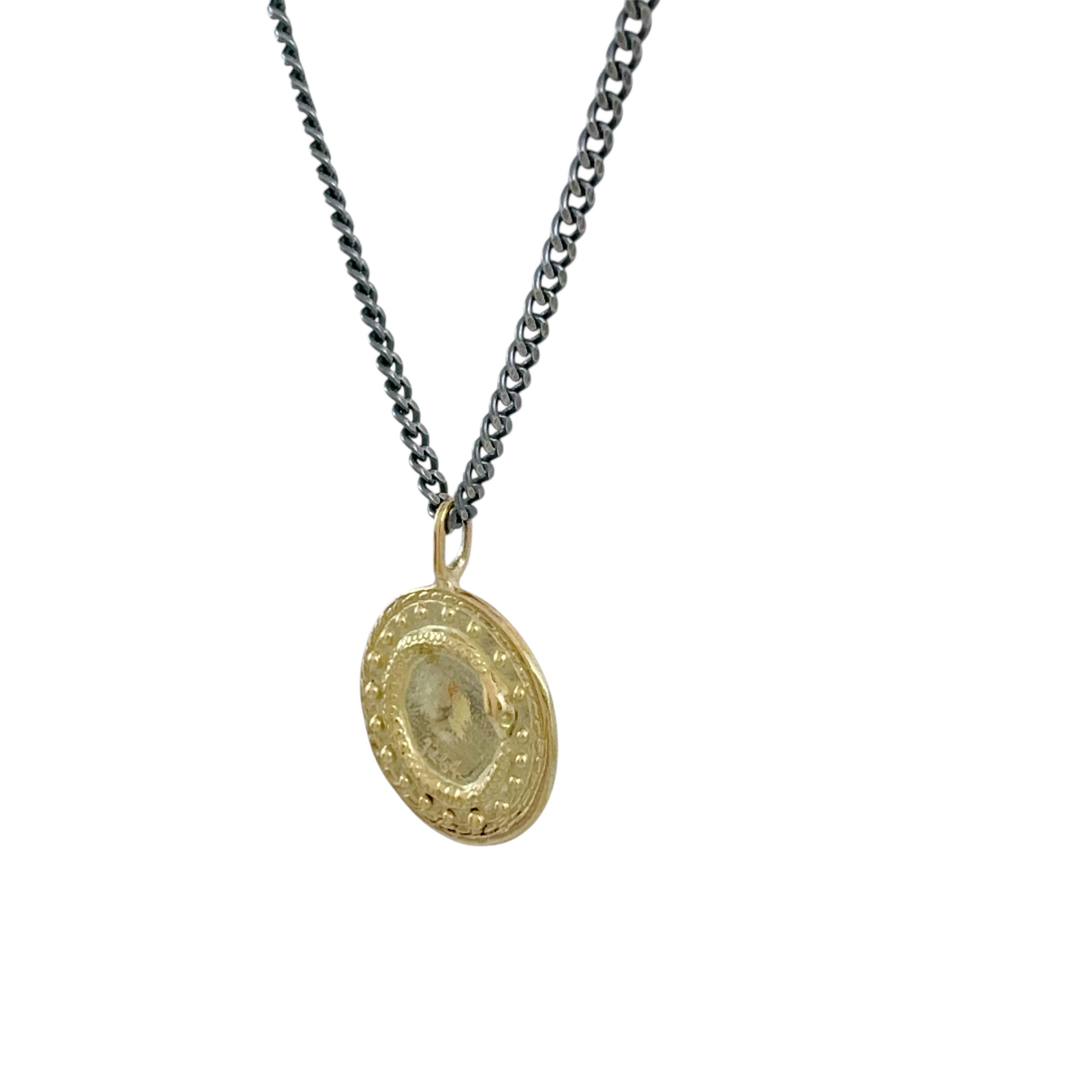 Eternal Coin Necklace - Rusty Thought