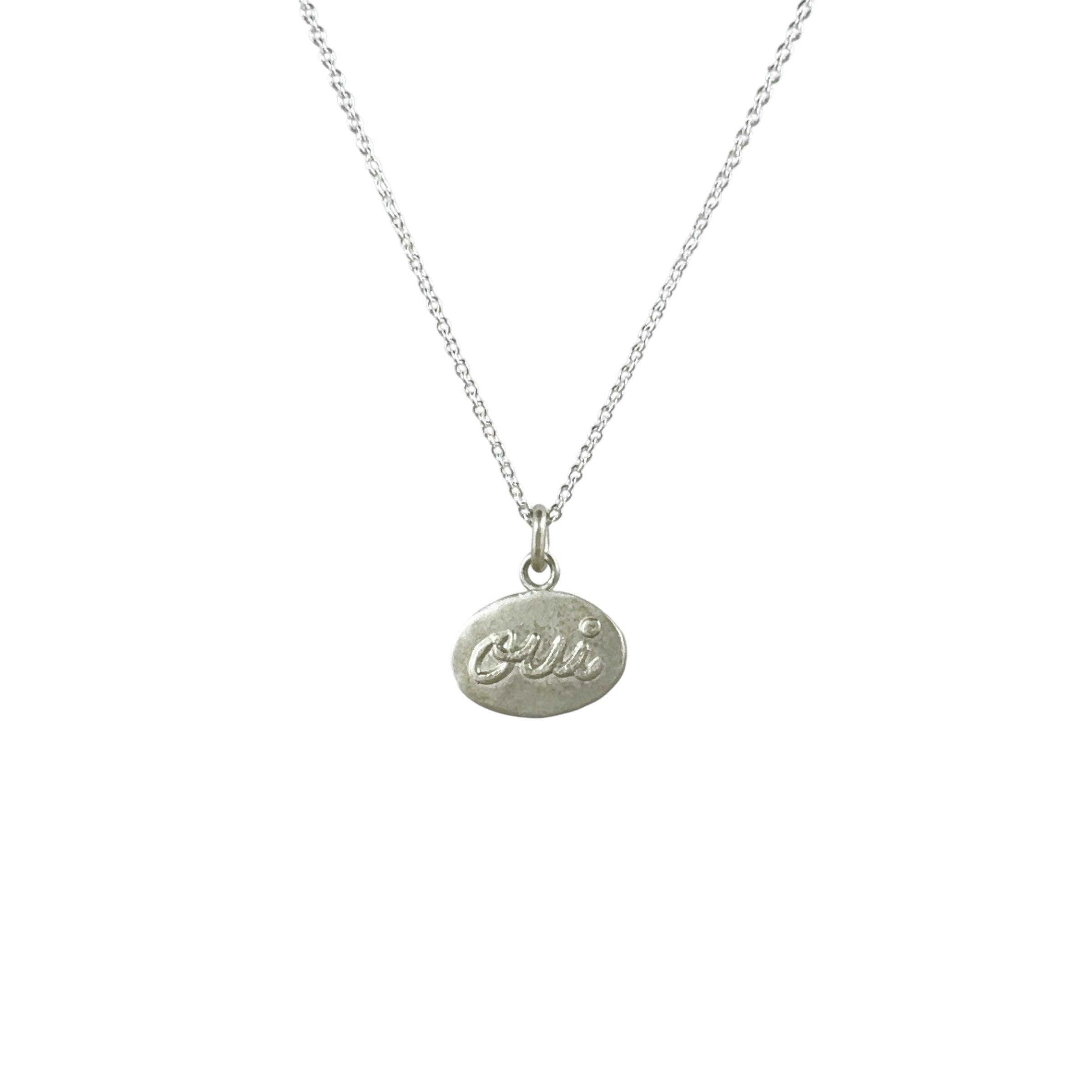 Petite Oui Cameo Necklace - Milly Thomas