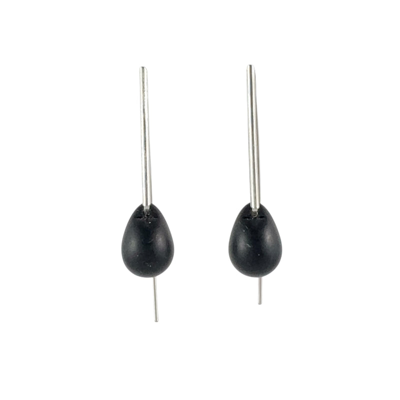 Agatha Black Earrings - Lisa Jose