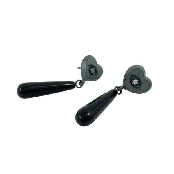 Crying Game Drop Earrings -  Erica Bello