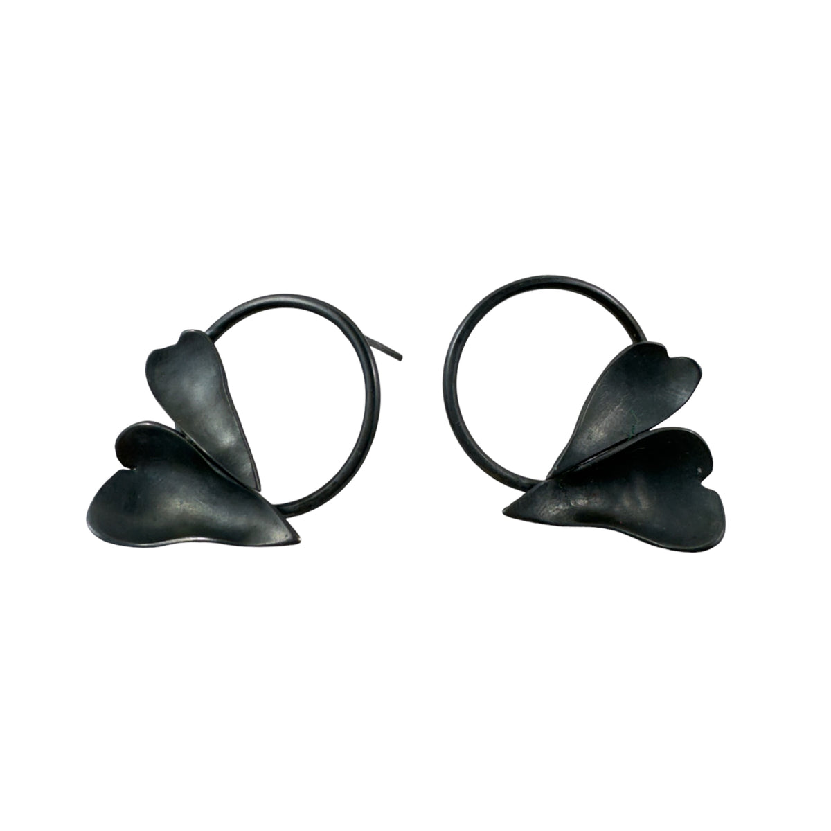 Loop Leaf Studs - Sarah Bourke