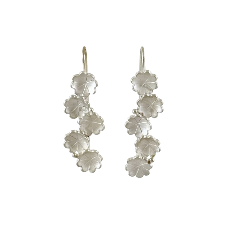 Cascading Florals Earrings - Danielle Lo