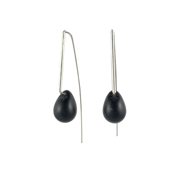 Agatha Black Earrings - Lisa Jose