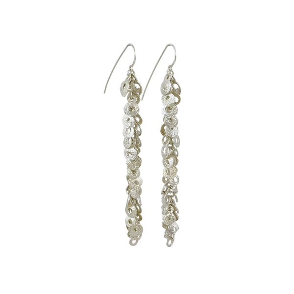 Melt and Fuse Goddess Long Earrings  - Virginia Sprague
