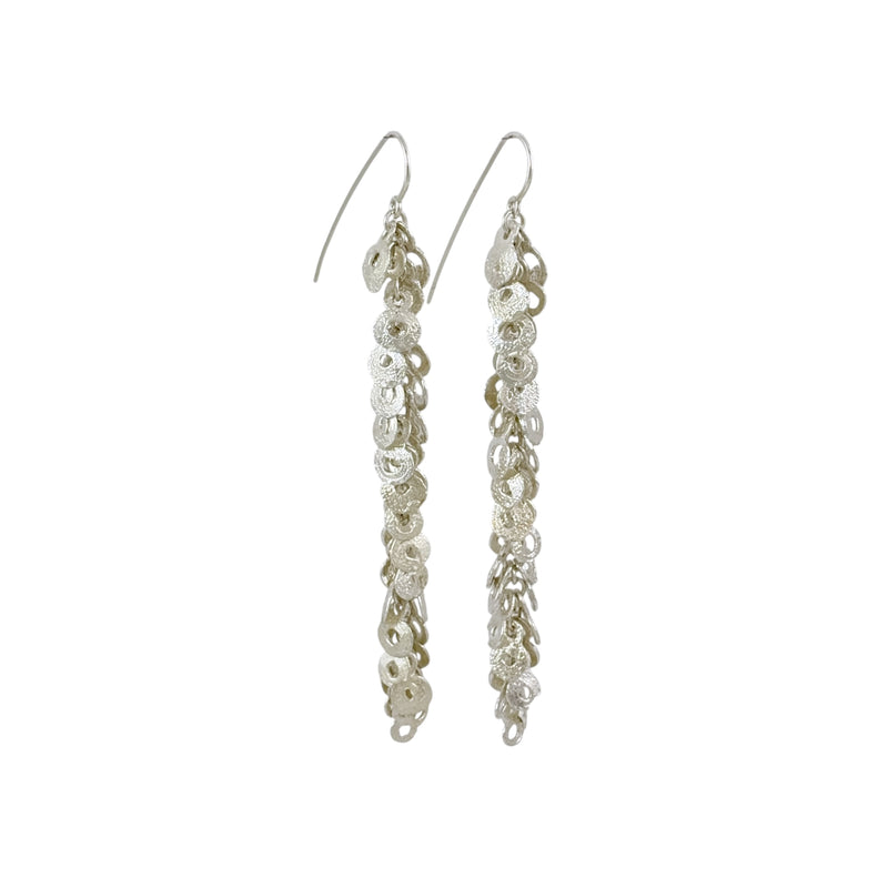 Melt and Fuse Goddess Long Earrings  - Virginia Sprague