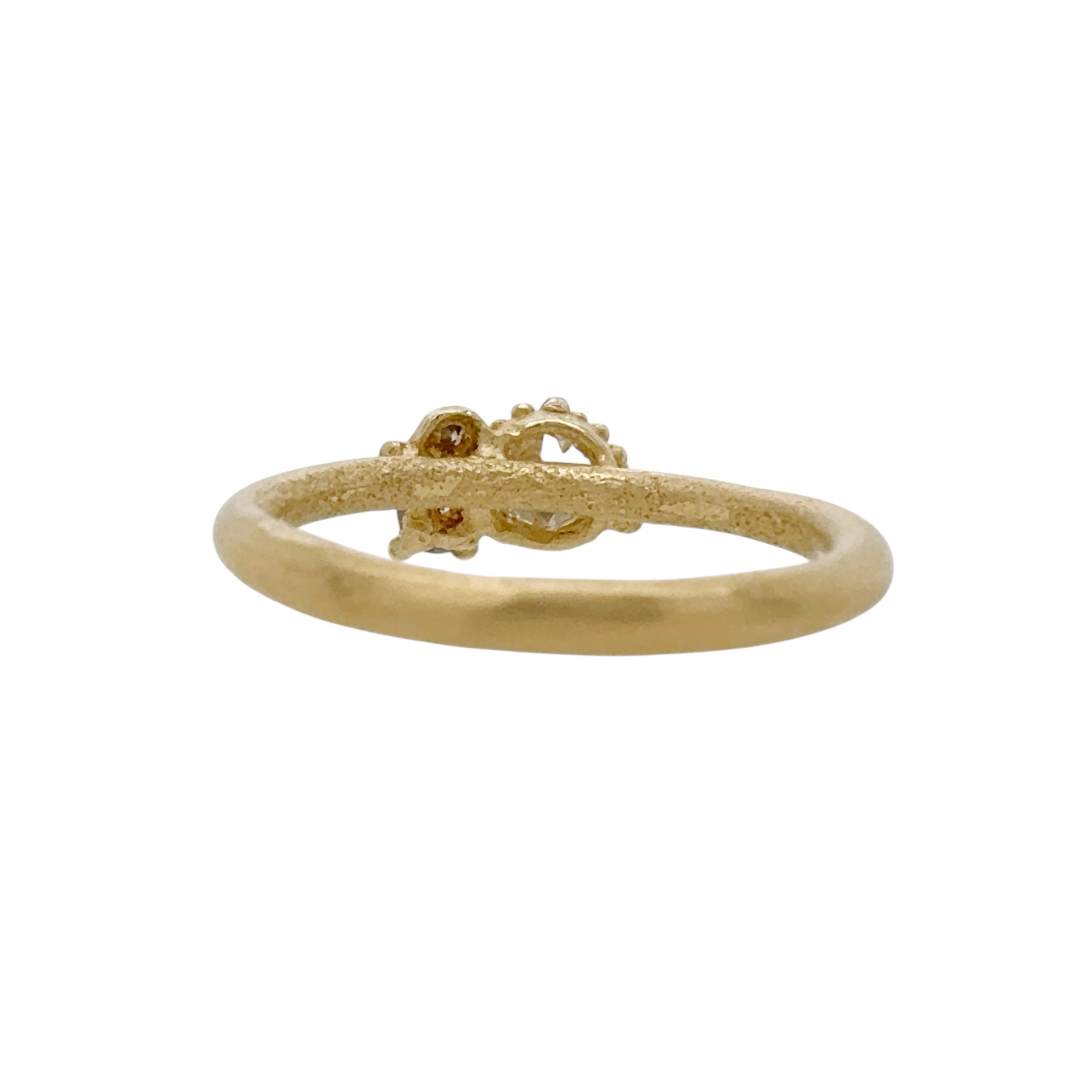 Beaded Contrast Cluster Ring - Ruth Tomlinson