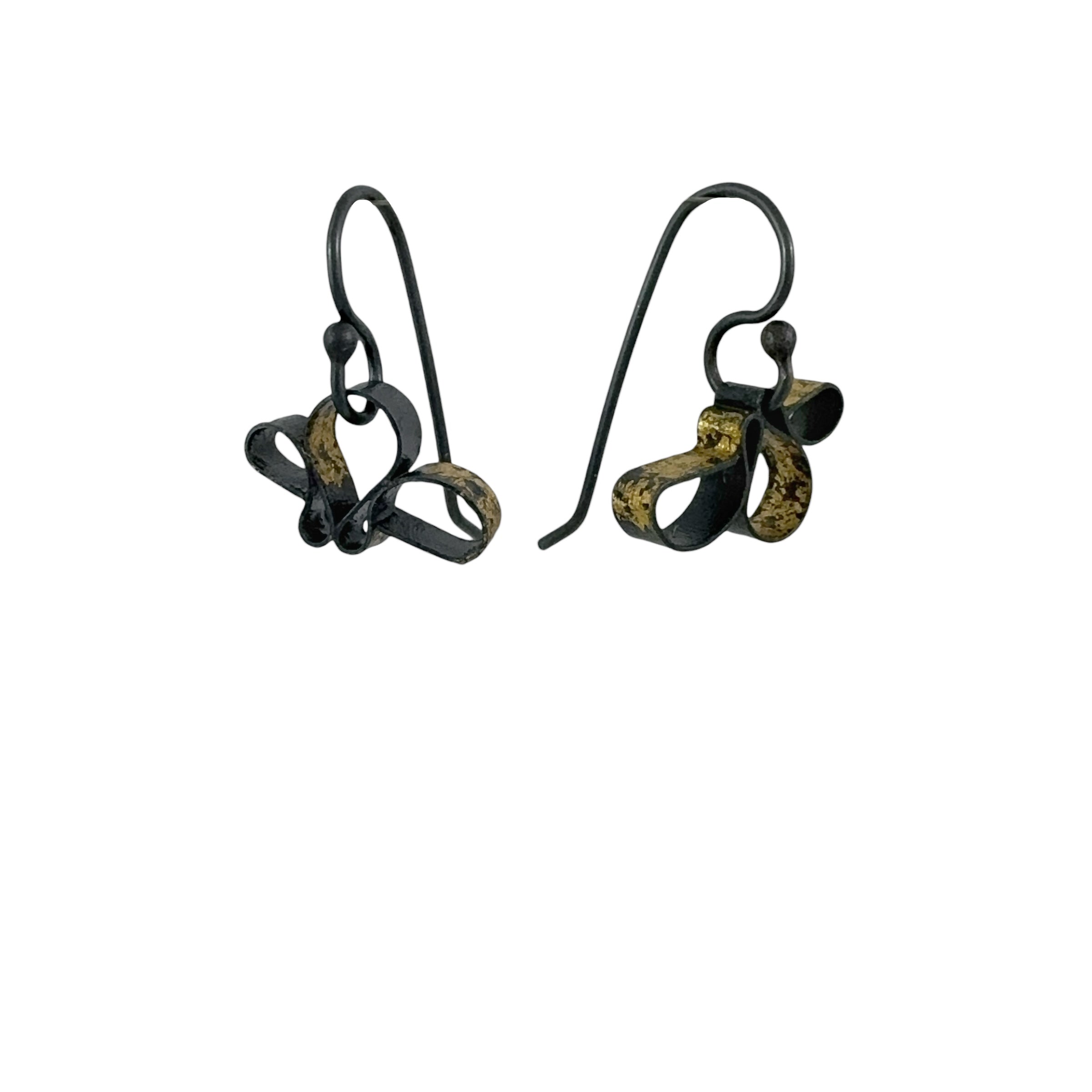 Peony Bud 1 Drop Earrings - Yuko Fujita