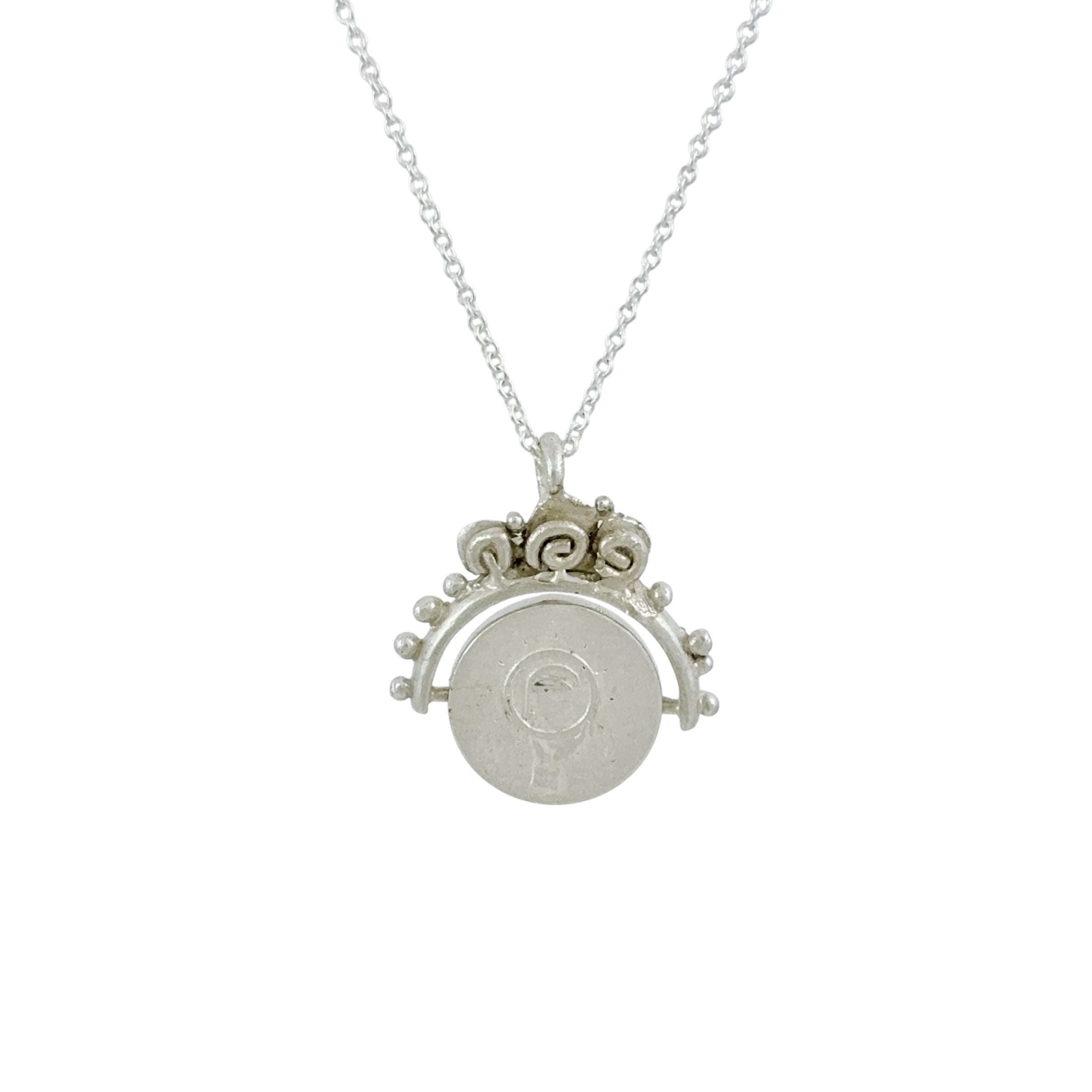 Oracle Veritas Half Frame Spinning Pendant - Romy Mittelman