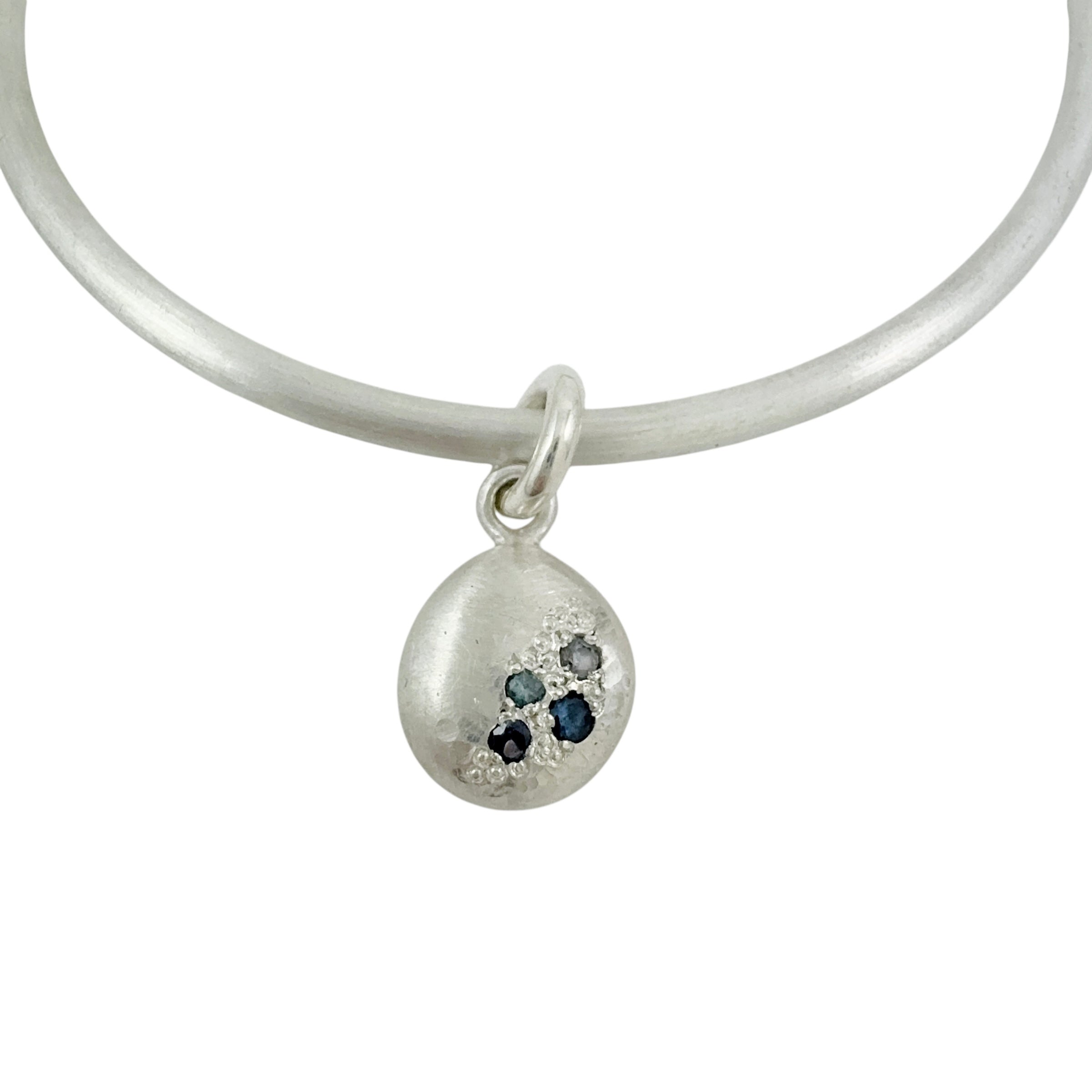 Ocean Glimmer Charm Bangle -  Katheryn Leopoldseder