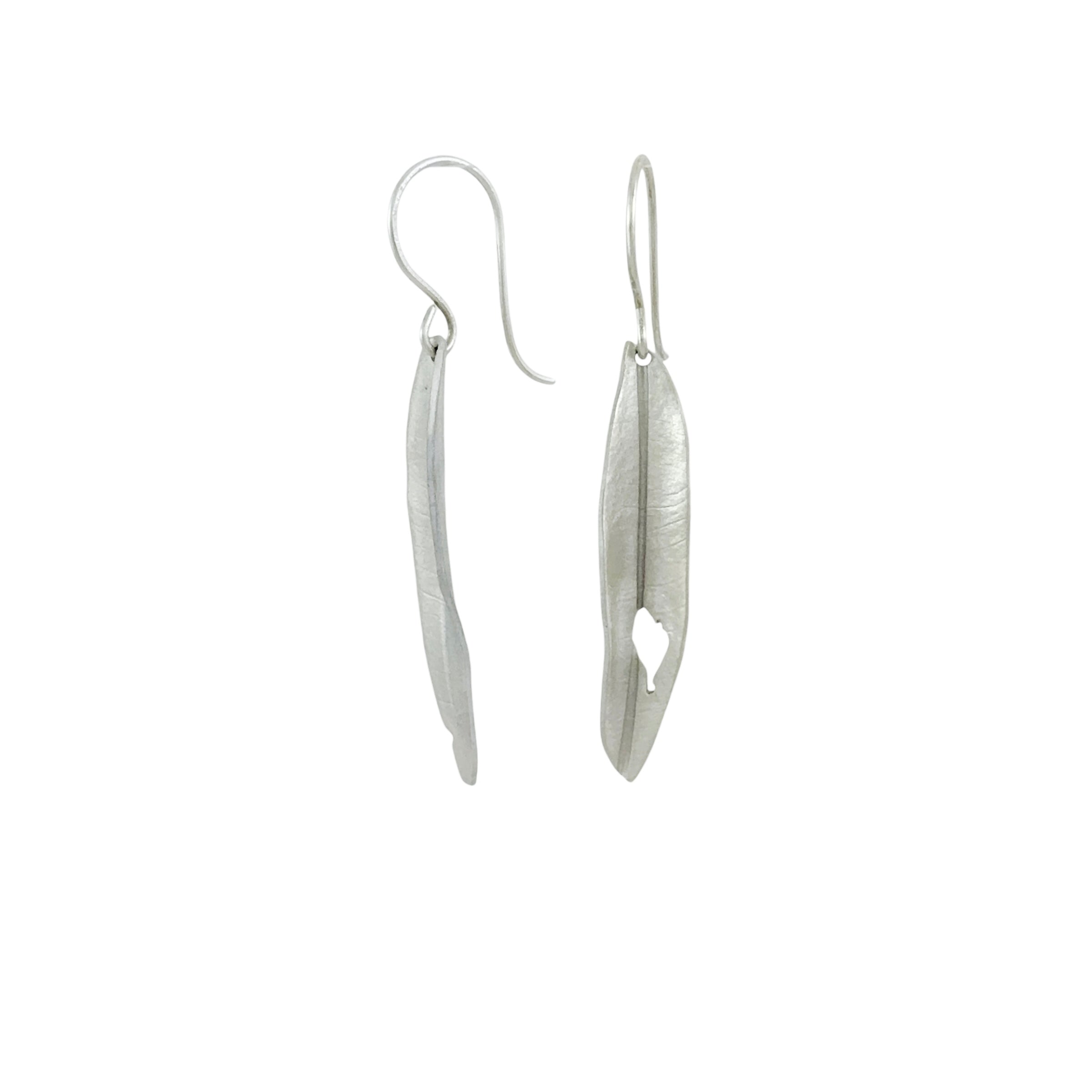 Eucalypt Leaf Earrings - Xanthe Alys