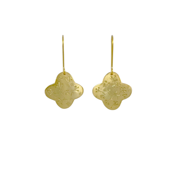 Botanica Gold-Plated Earrings - Milly Thomas