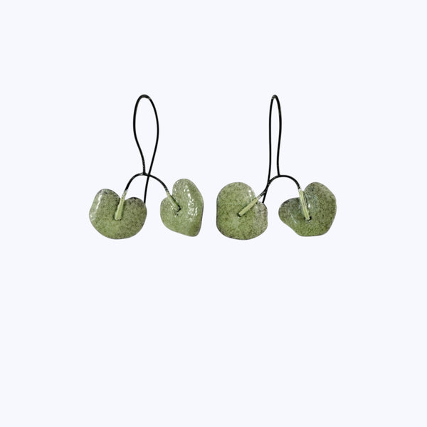 Happa String of Hearts Earrings - Kaoru Rogers
