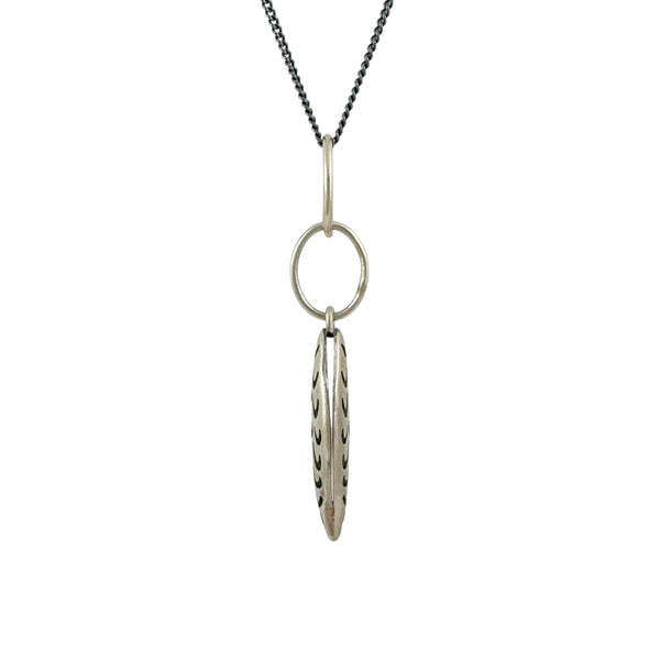 Medium Pod Pendant - Catherine White