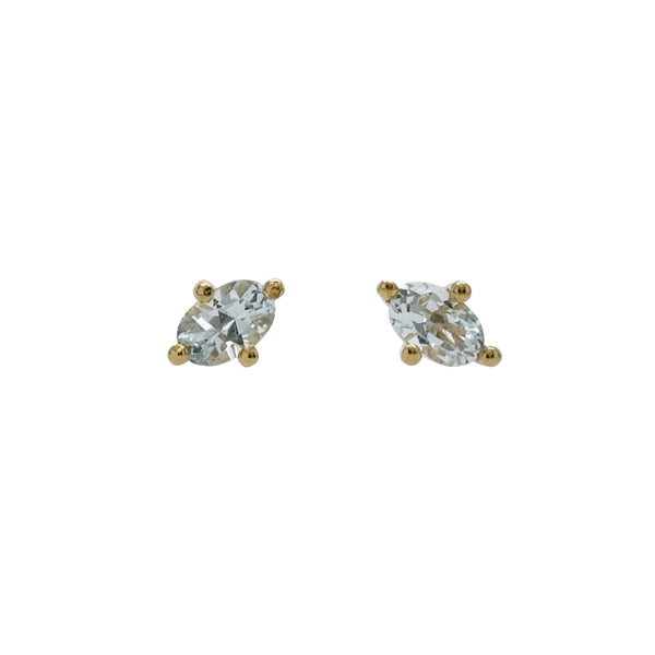 Aaquamarine Paired Studs - Krista McRae
