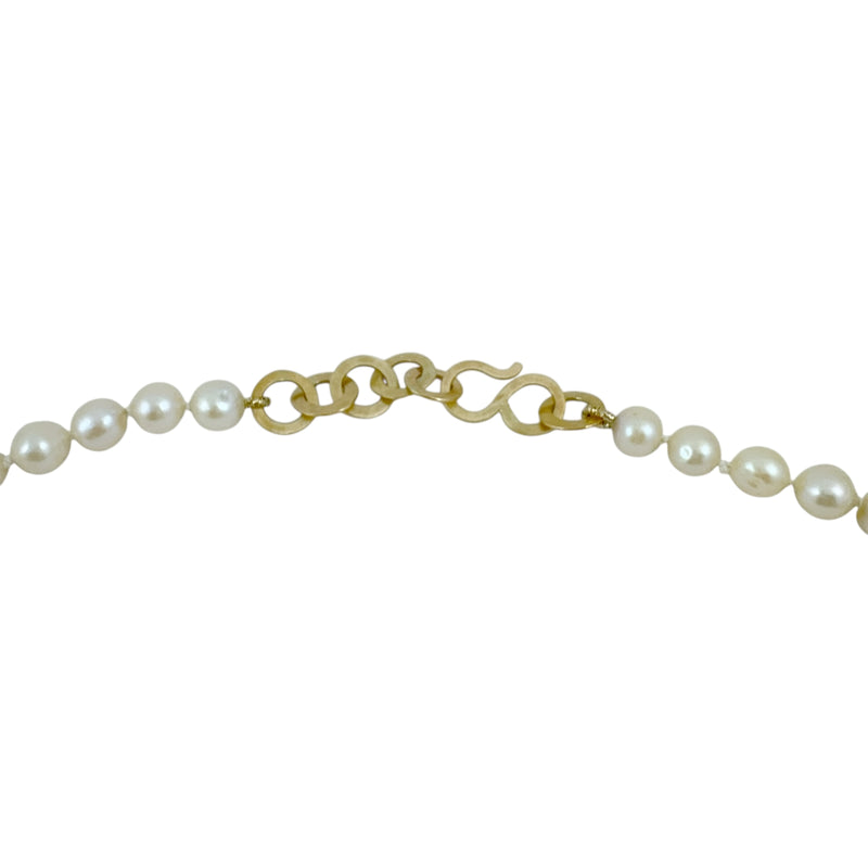 Maru Rice Pearl Necklace - Kaoru Rogers