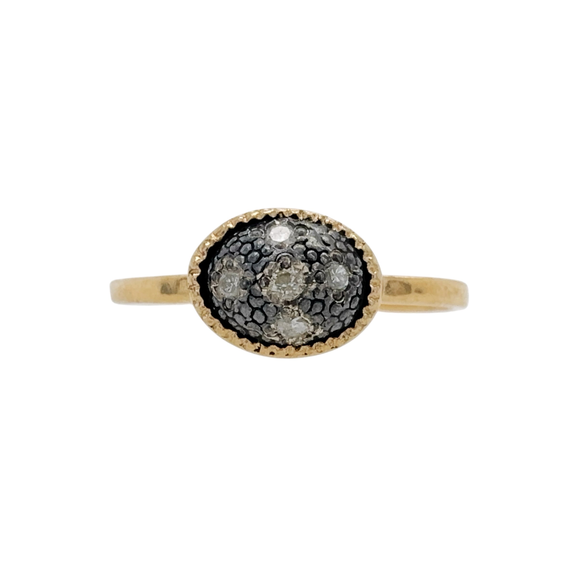 Cabochon Ring - Rusty Thought