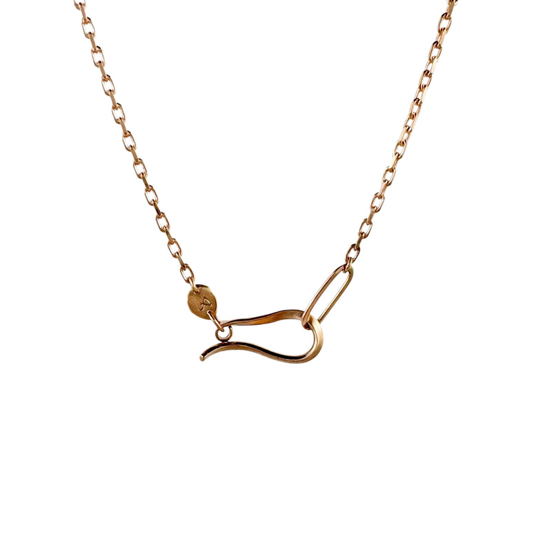 Staple Rose Gold Necklace - Leah Abercrombie (Copy)