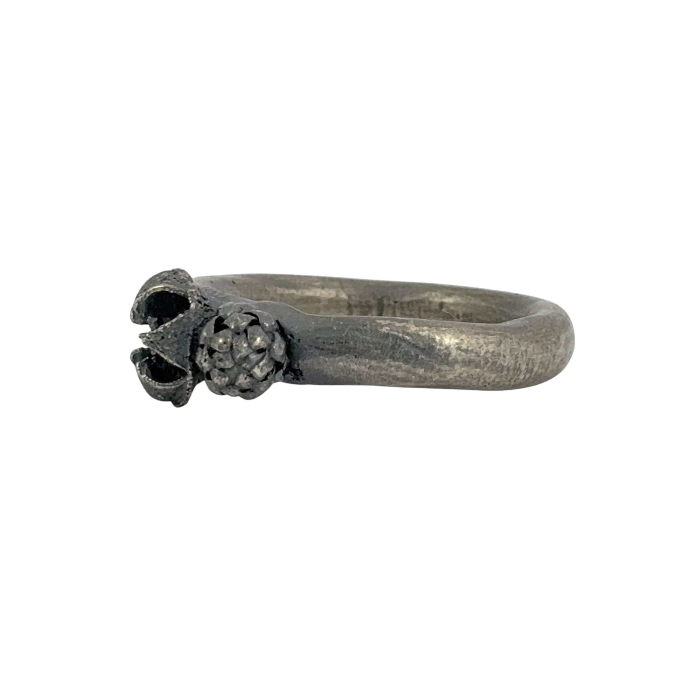 Beachcomber Oxidised Silver Ring - Melinda Young