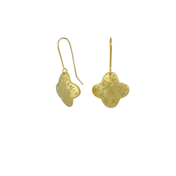 Botanica Gold-Plated Earrings - Milly Thomas