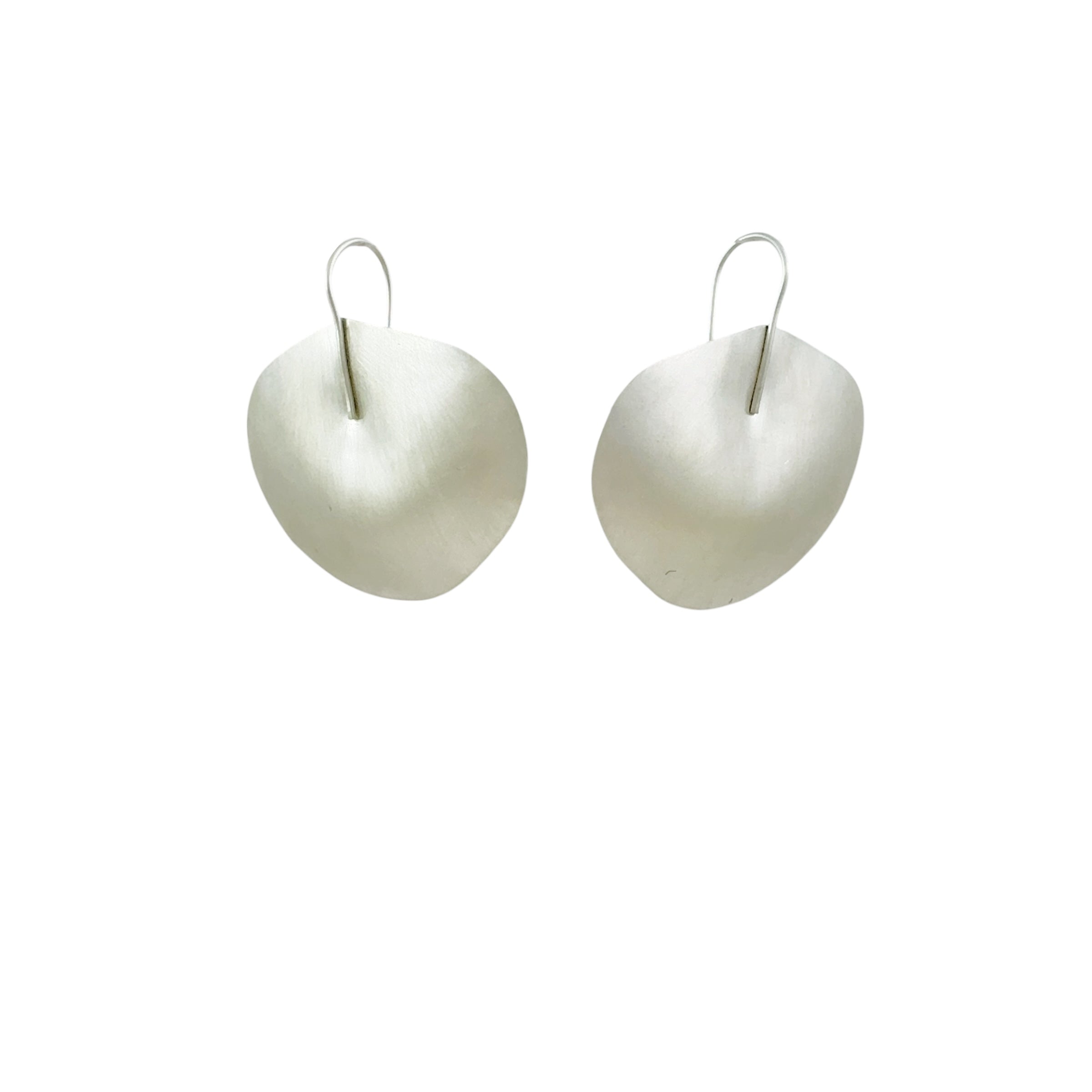 Happa Eucalyptus Silver Dollar Earrings - Kaoru Rogers