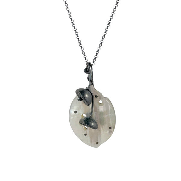 Pohutukawa Mother of Pearl Necklace - Cynthia Nge