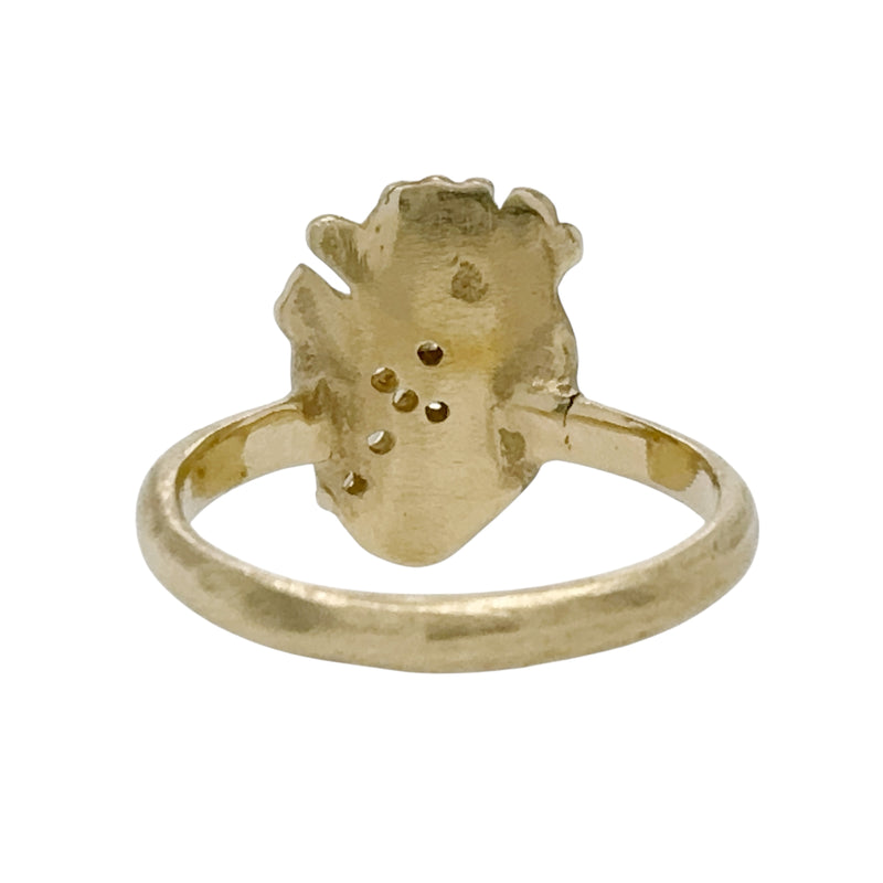 You Are Here Gold Ring - Atelier Narce