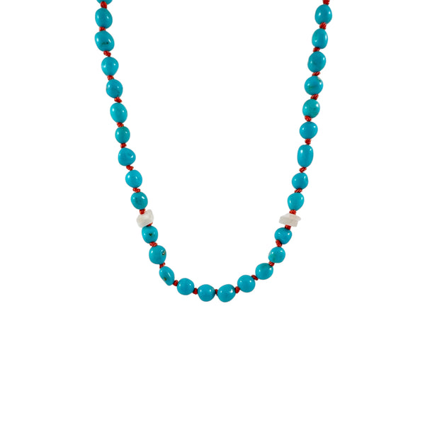 Turquoise & Moonstone Necklace - Julia Stora