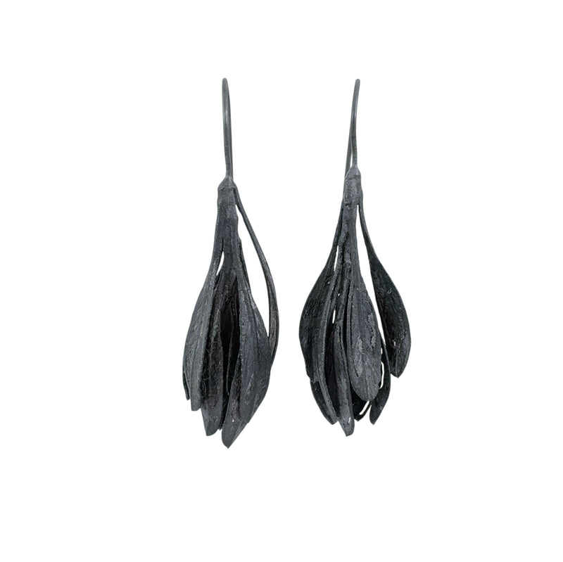 Silver Bush Oxidised Hooks - Anja Jagsch