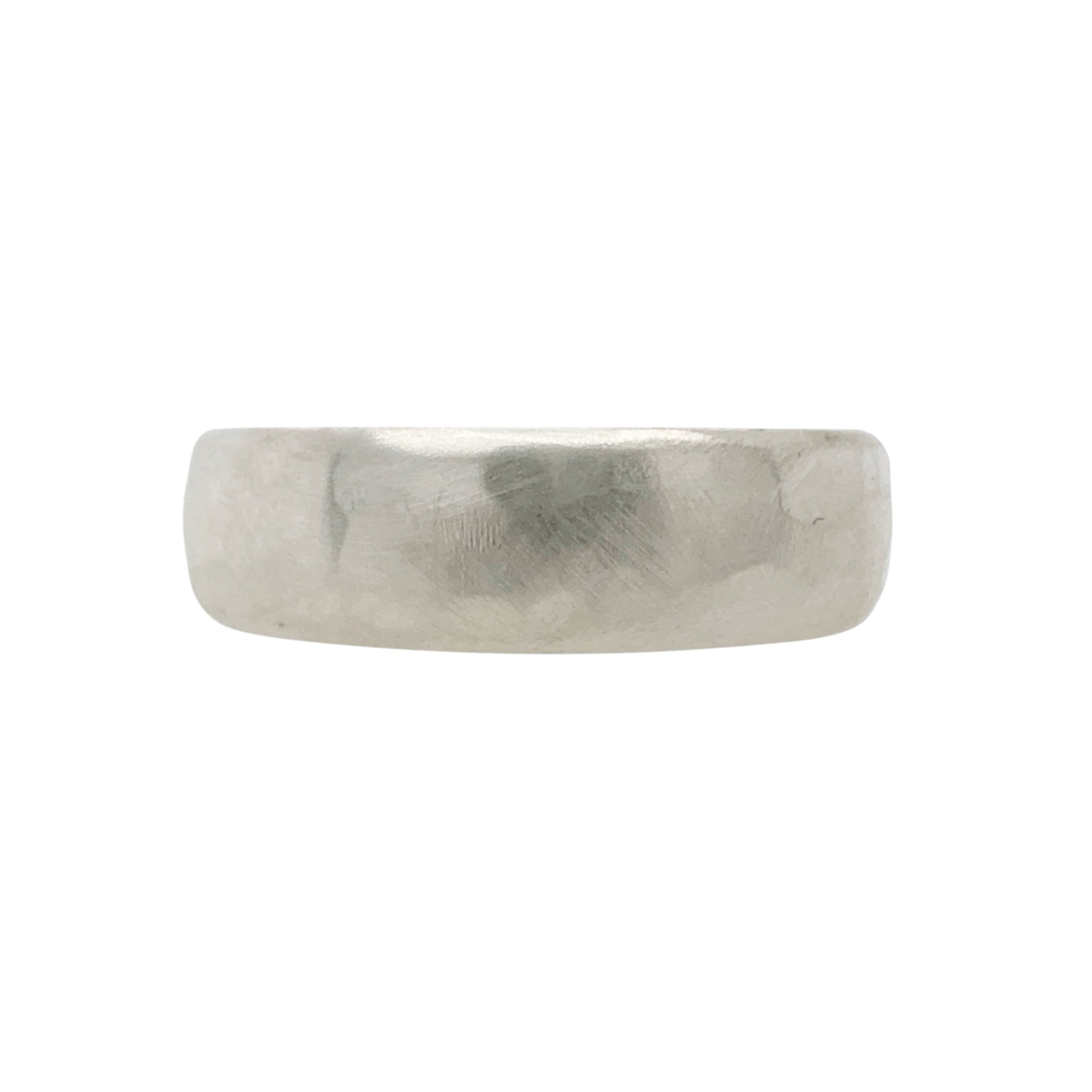 Track Silver Palladium Ring - Leah Abercrombie