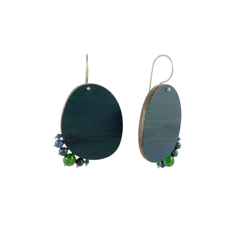 Landlines 'Forest' Earrings - Melinda Young