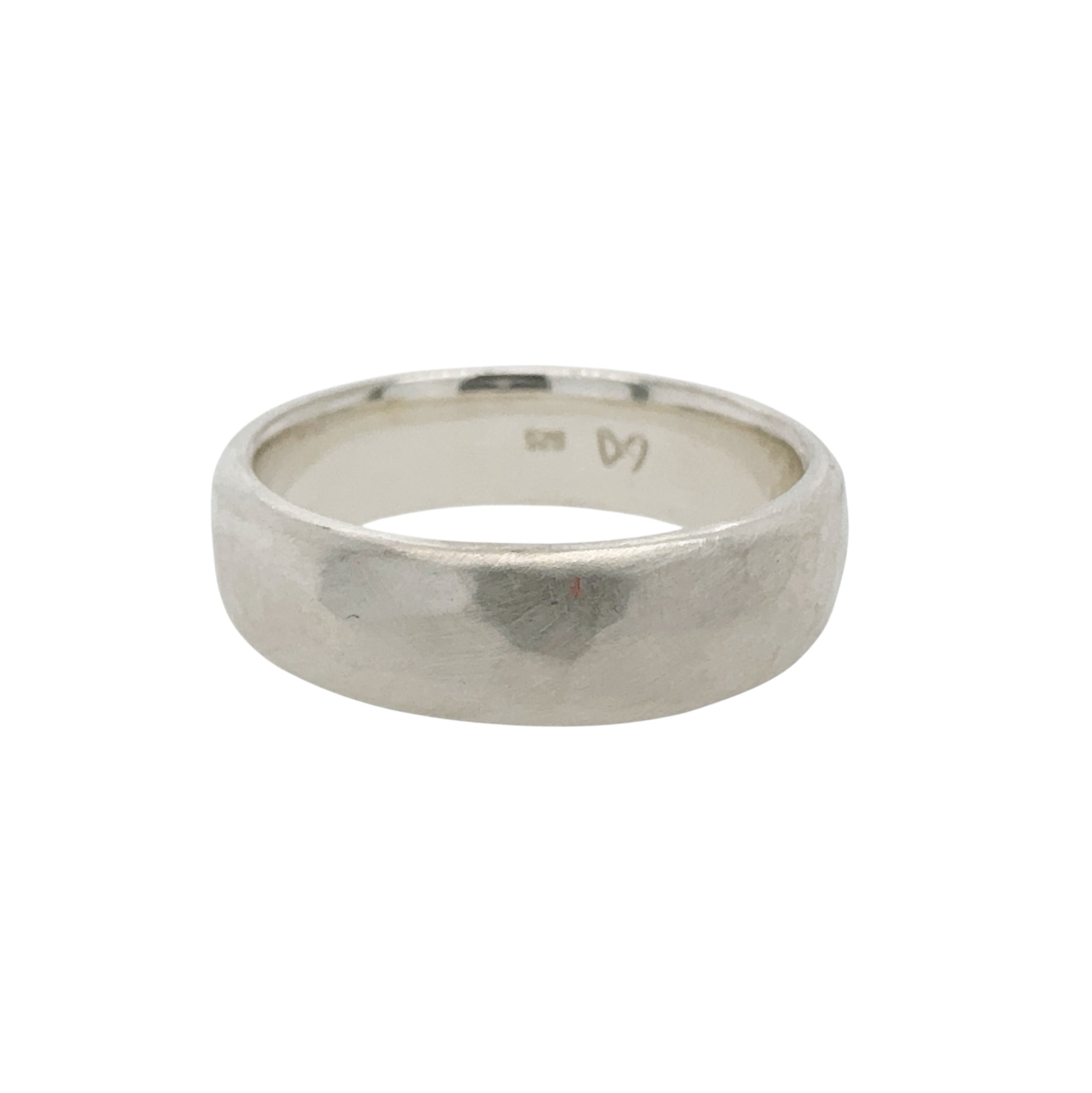 Track Silver Palladium Ring - Leah Abercrombie