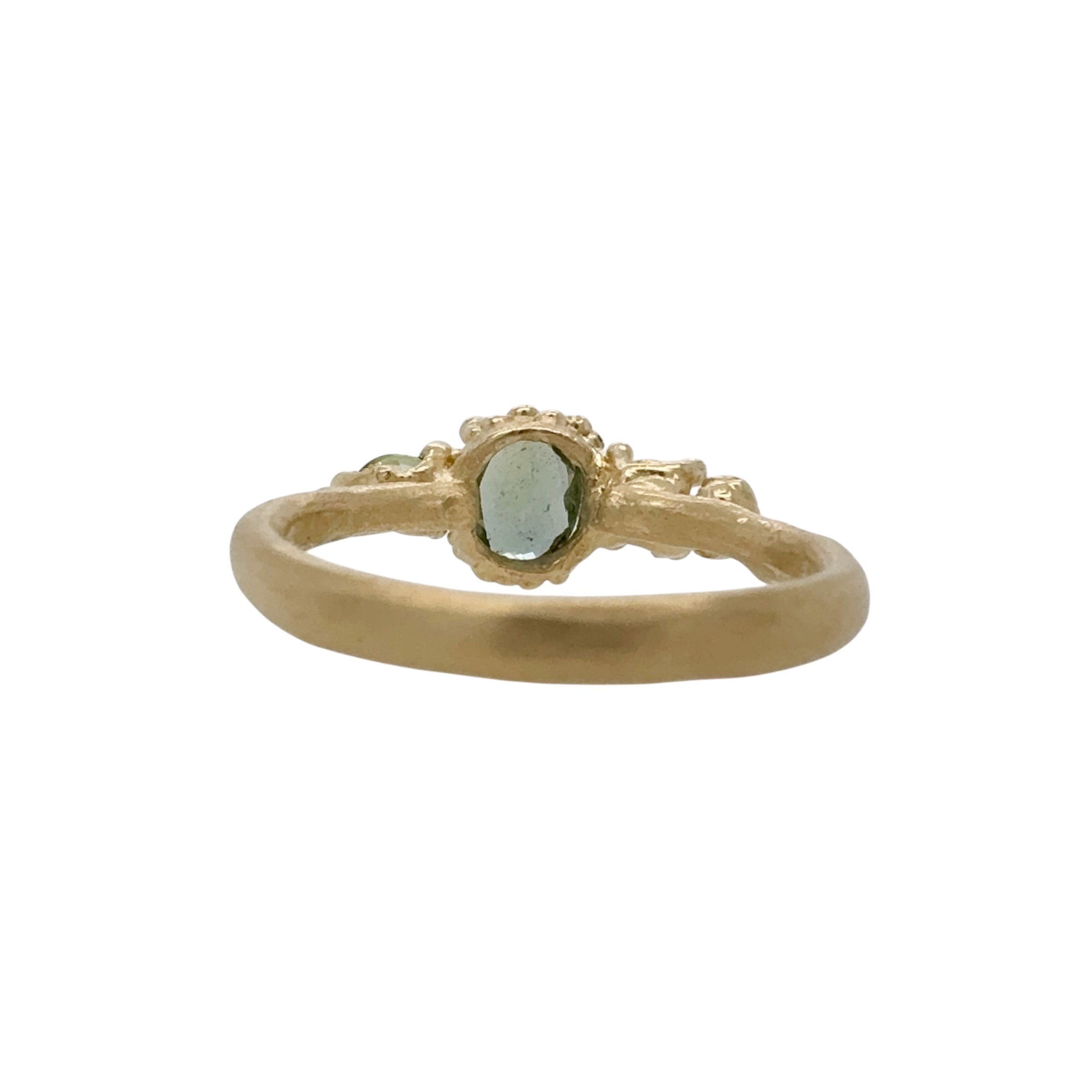 Four Stone Sapphire Ring with Granules - Ruth Tomlinson