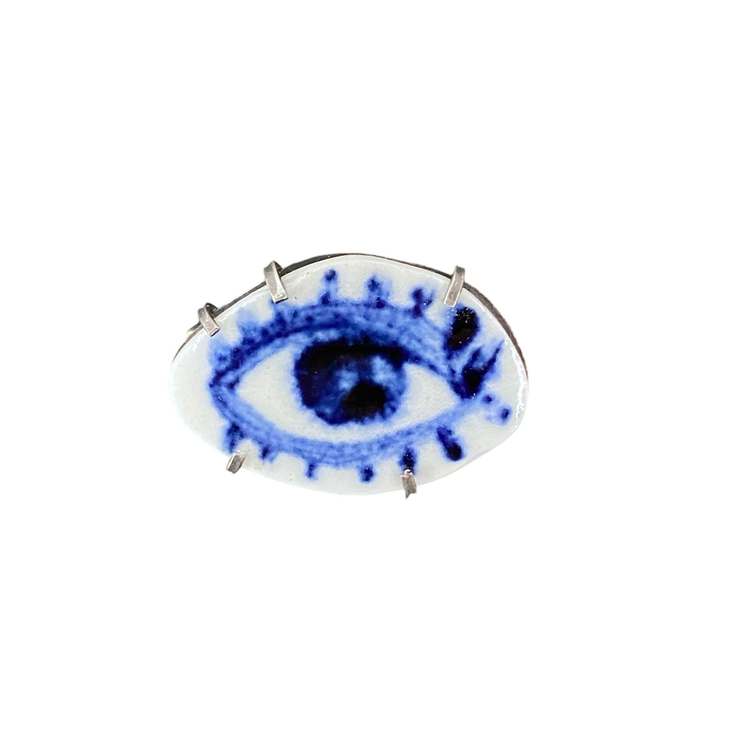 Eye Small Brooch 81 - Julie Smeros