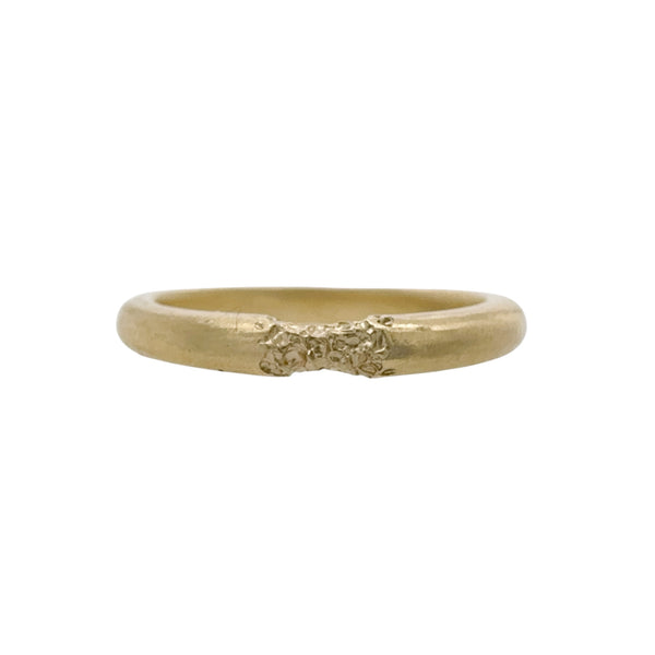 Bridge Gold Stacker Ring - Welfe Bowyer