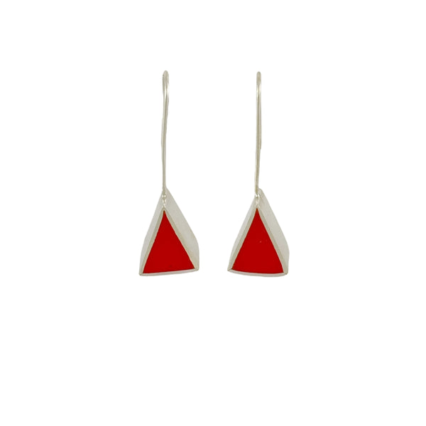 Short Triangle Hooks - Christine Battocchio
