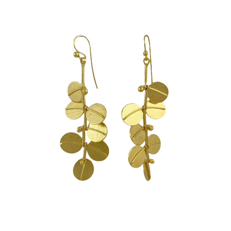 Golden Kowhai in the Wind Earrings - Cynthia Nge