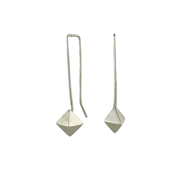 Long Octahedron Earrings - Emma Jane Donald