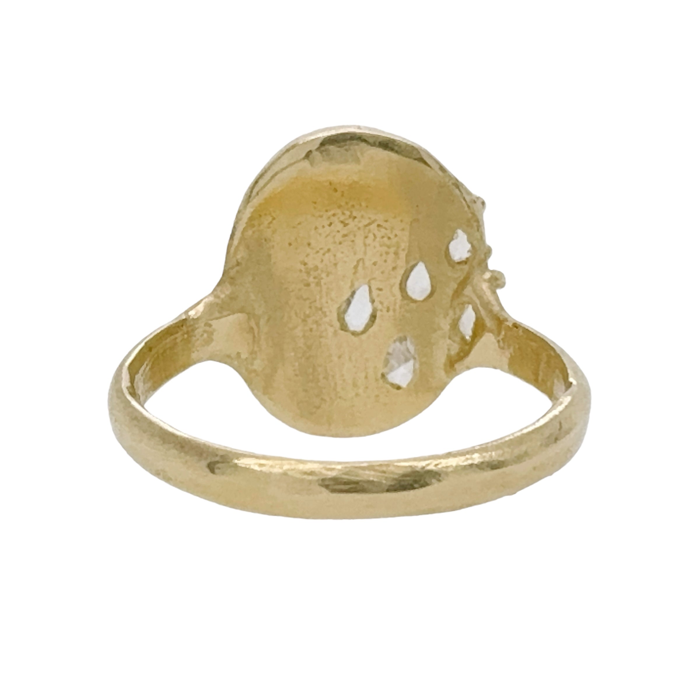 Diamond Tears Gold Ring - Atelier Narce